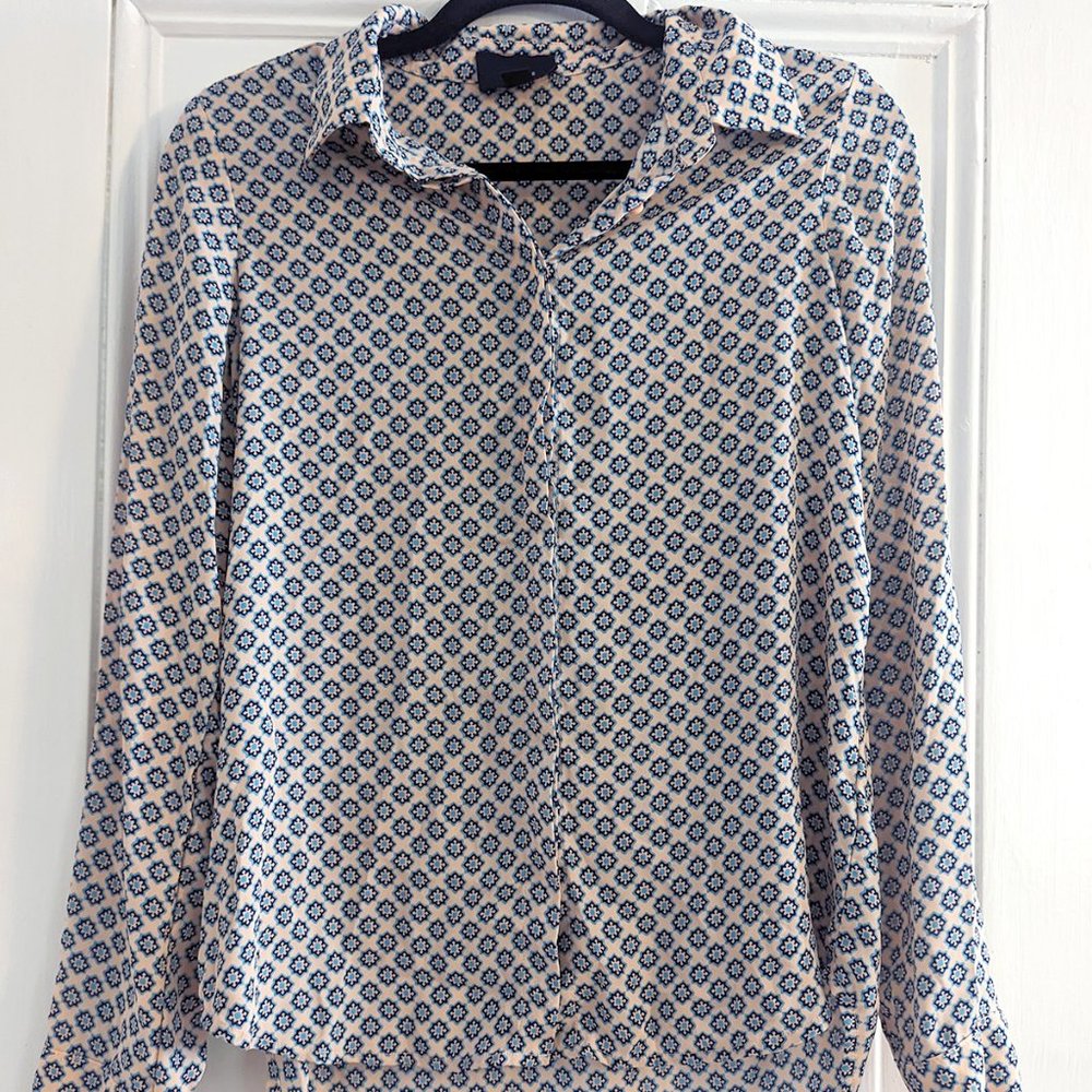 Lumière Shirt, Pink/Peach, Small (Modcloth)